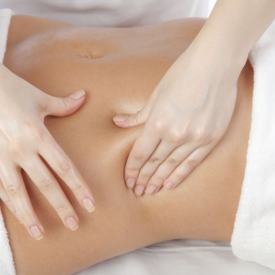 Massage trị liệu giảm mỡ bụng & làm ấm tử cung